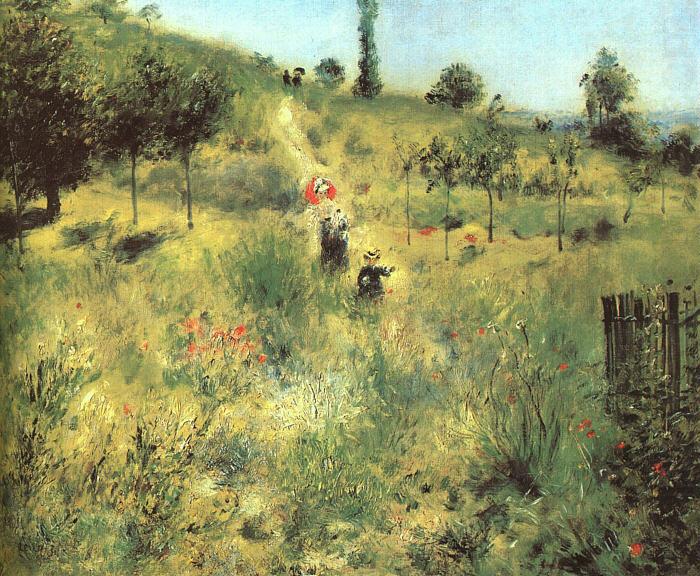 Pathway Through Tall Grass, Pierre Renoir